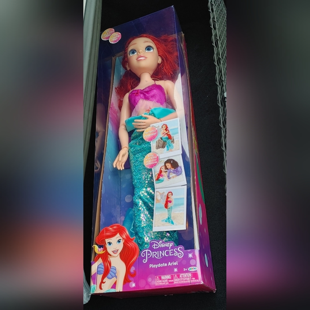 New Disney Princess 3' Ariel Doll